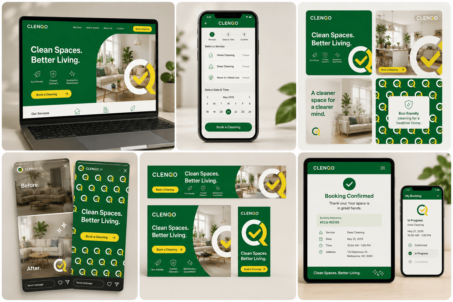 CLENQO, Visual Identity