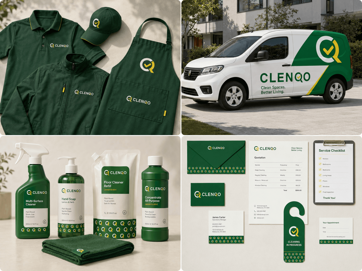 CLENQO, Visual Identity